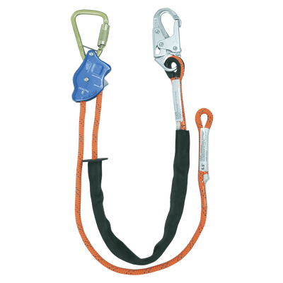FallTech 6.5' Tower Climber Rope Positioning Lanyard with Aluminum Adjuster - 8165B65