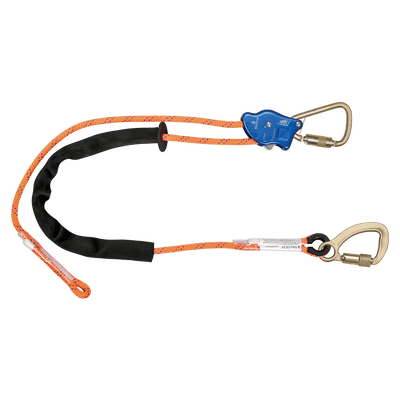 FallTech 6.5' Tower Climber Rope Positioning Lanyard with Aluminum Adjuster - 8165C65
