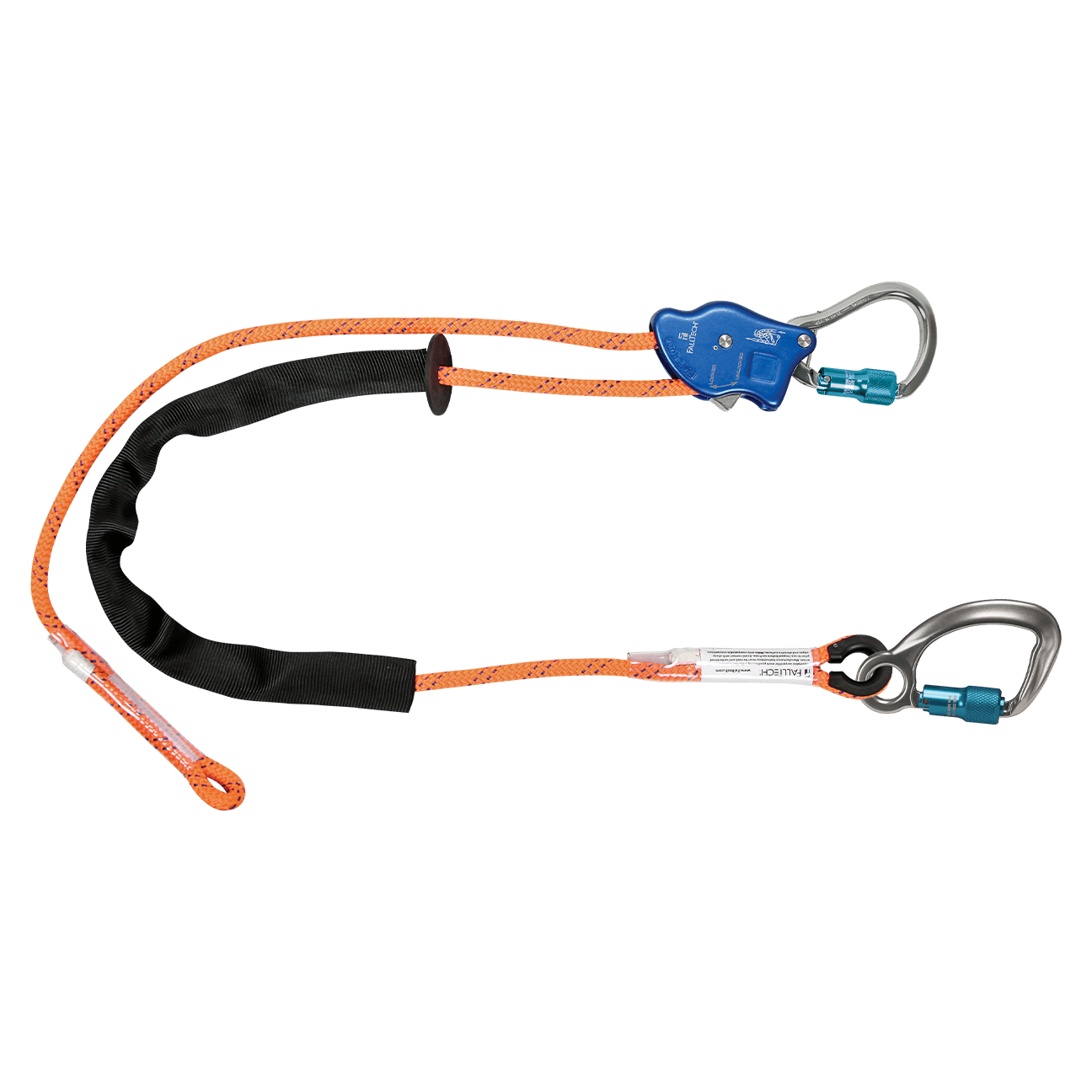 FallTech Tower Climber Rope Positioning Lanyard with Aluminum Adjuster - 8165E65