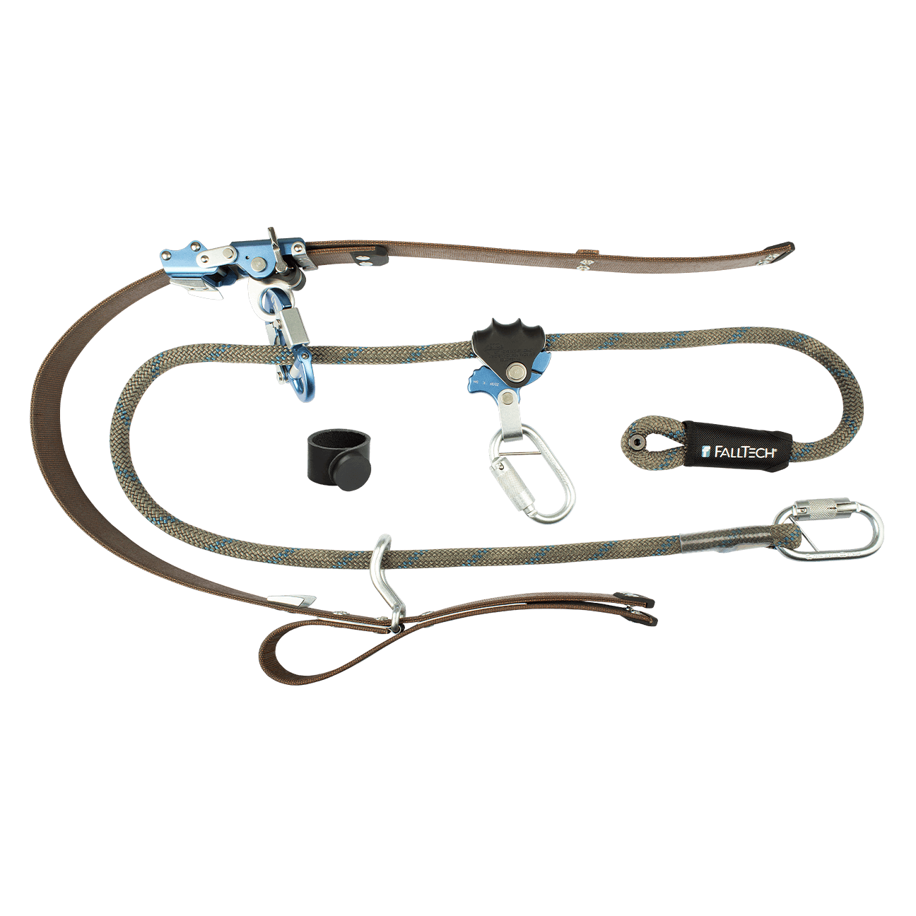 FallTech APEX Pro Adjustable Wood Pole Fall Restrict Device for Distribution Poles - 8180D