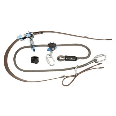 FallTech APEX Pro Adjustable Wood Pole Fall Restrict Device for Transmission Poles - 8180T