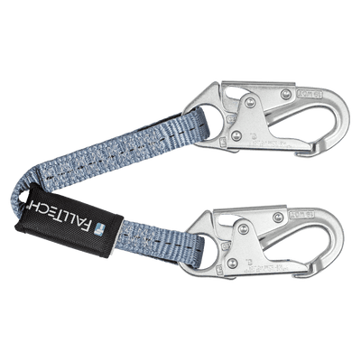 FallTech 2' Web Restraint Lanyard Fixed-length with Steel Snap Hooks - 820324