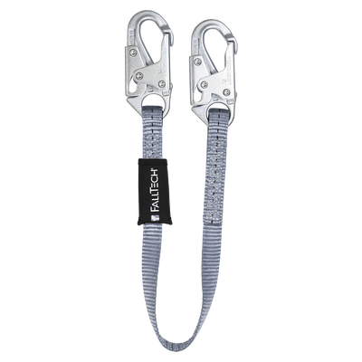 FallTech 3' Web Restraint Lanyard Fixed-length with Steel Snap Hooks - 8203