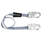 FallTech 4' Web Restraint Lanyard Fixed-length with Steel Snap Hooks - 8204