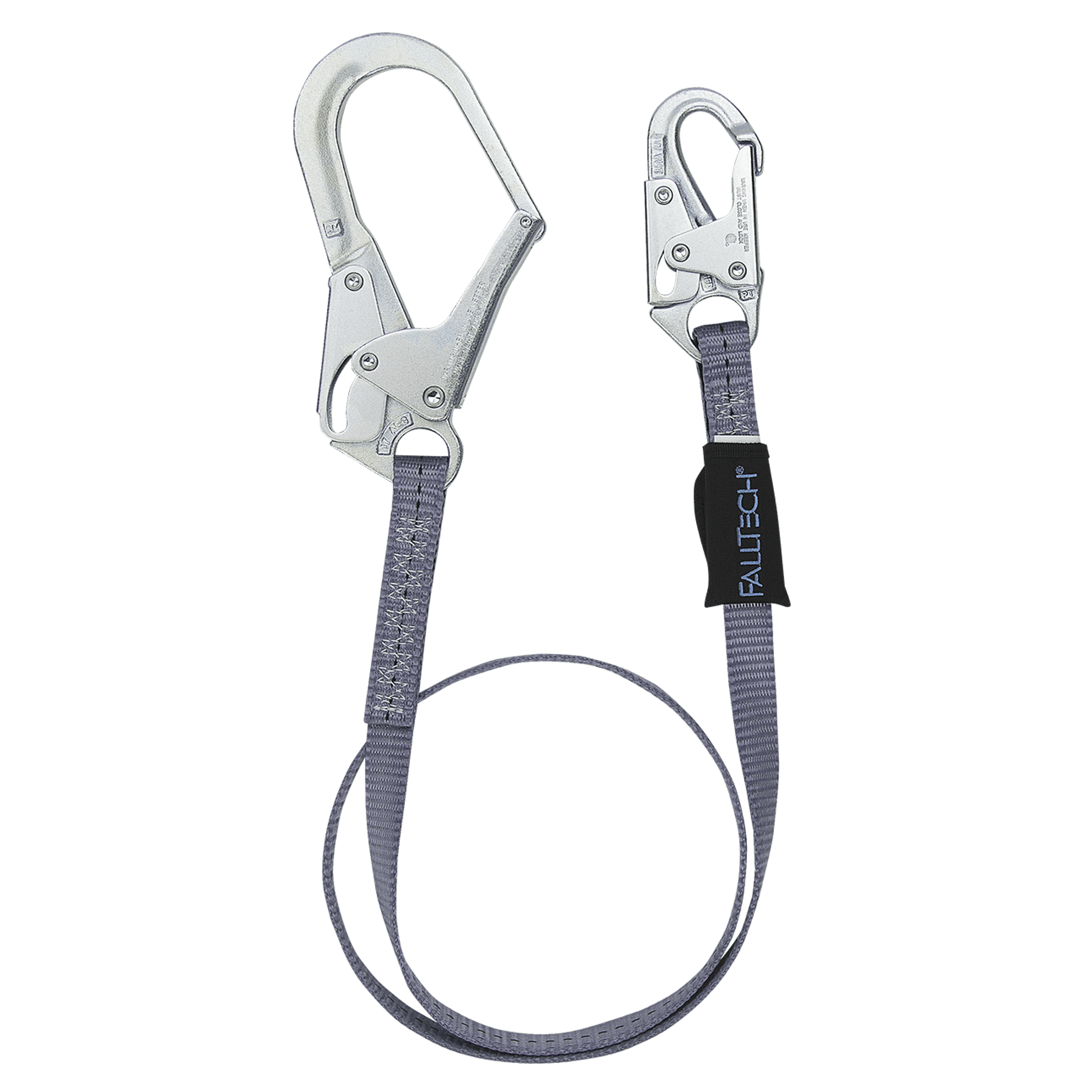 FallTech 6' Web Restraint Lanyard Fixed-length with Steel Connectors - 82063