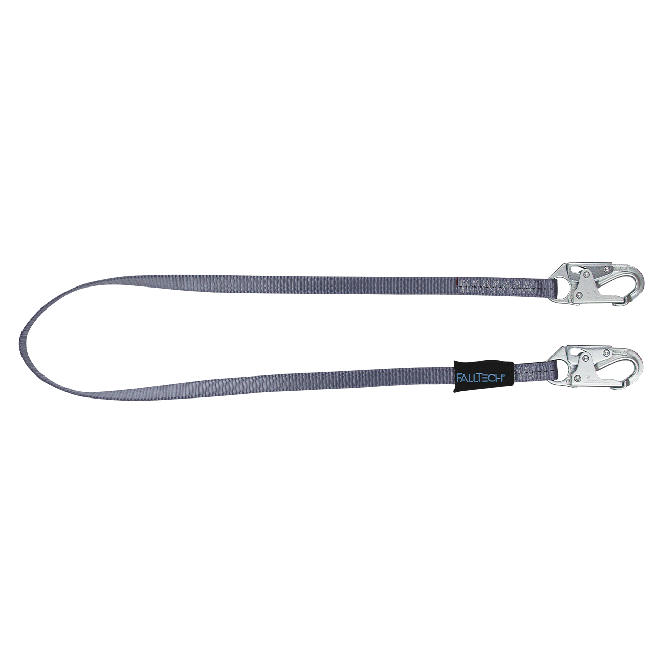 FallTech 8' Web Restraint Lanyard Fixed-length with Steel Snap Hooks - 82068