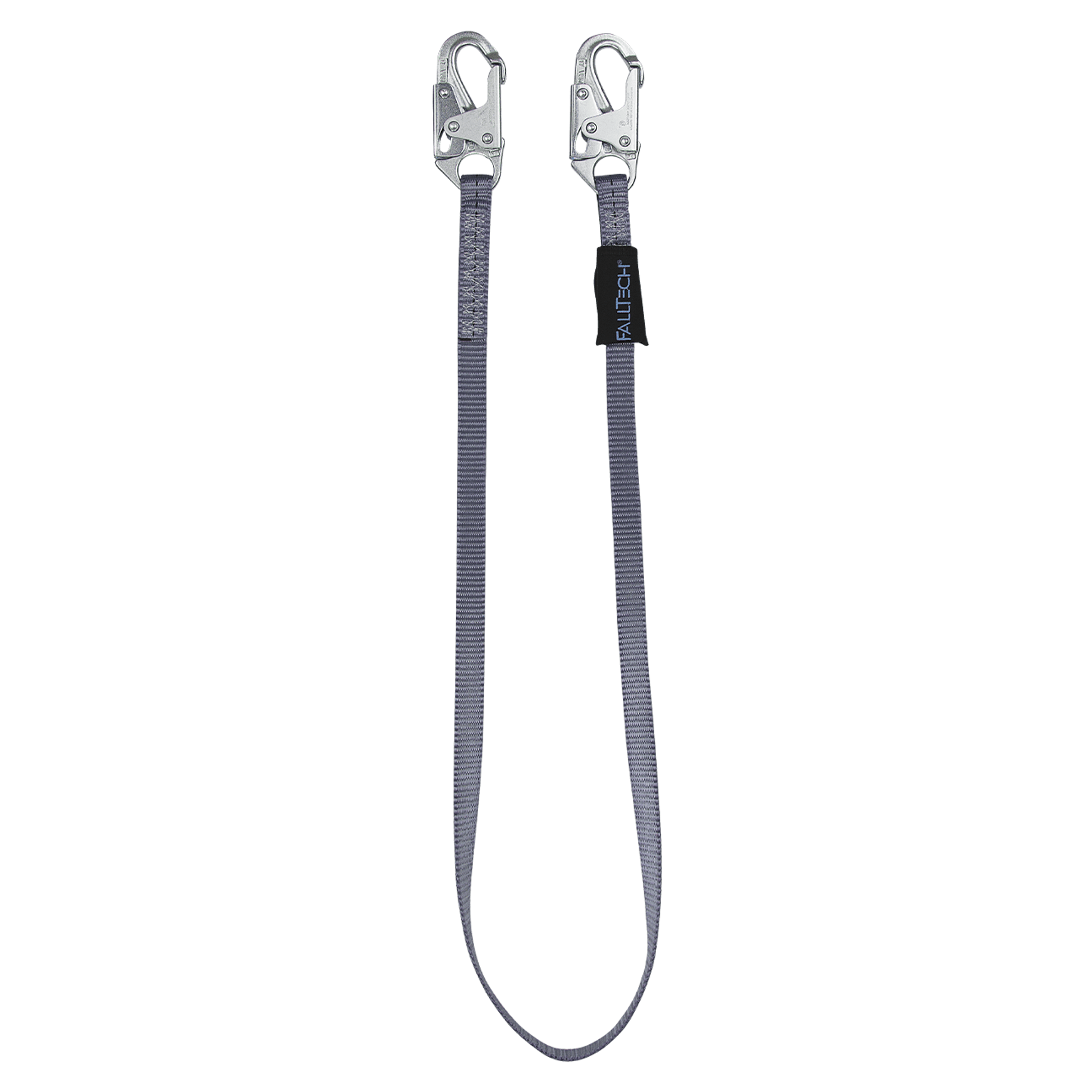 FallTech 6' Web Restraint Lanyard Fixed-length with Steel Snap Hooks - 8206