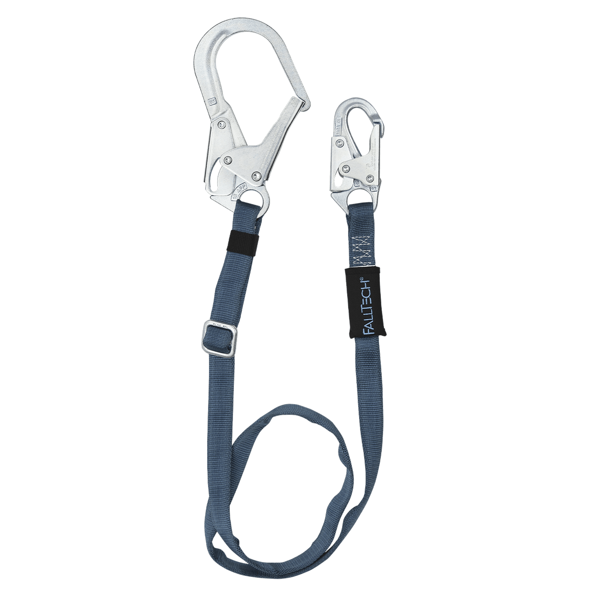 FallTech 4' to 6' Adjustable Length Restraint Lanyard with Steel Connectors - 82093