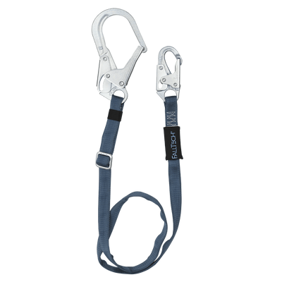 FallTech 4' to 6' Adjustable Length Restraint Lanyard with Steel Connectors - 82093