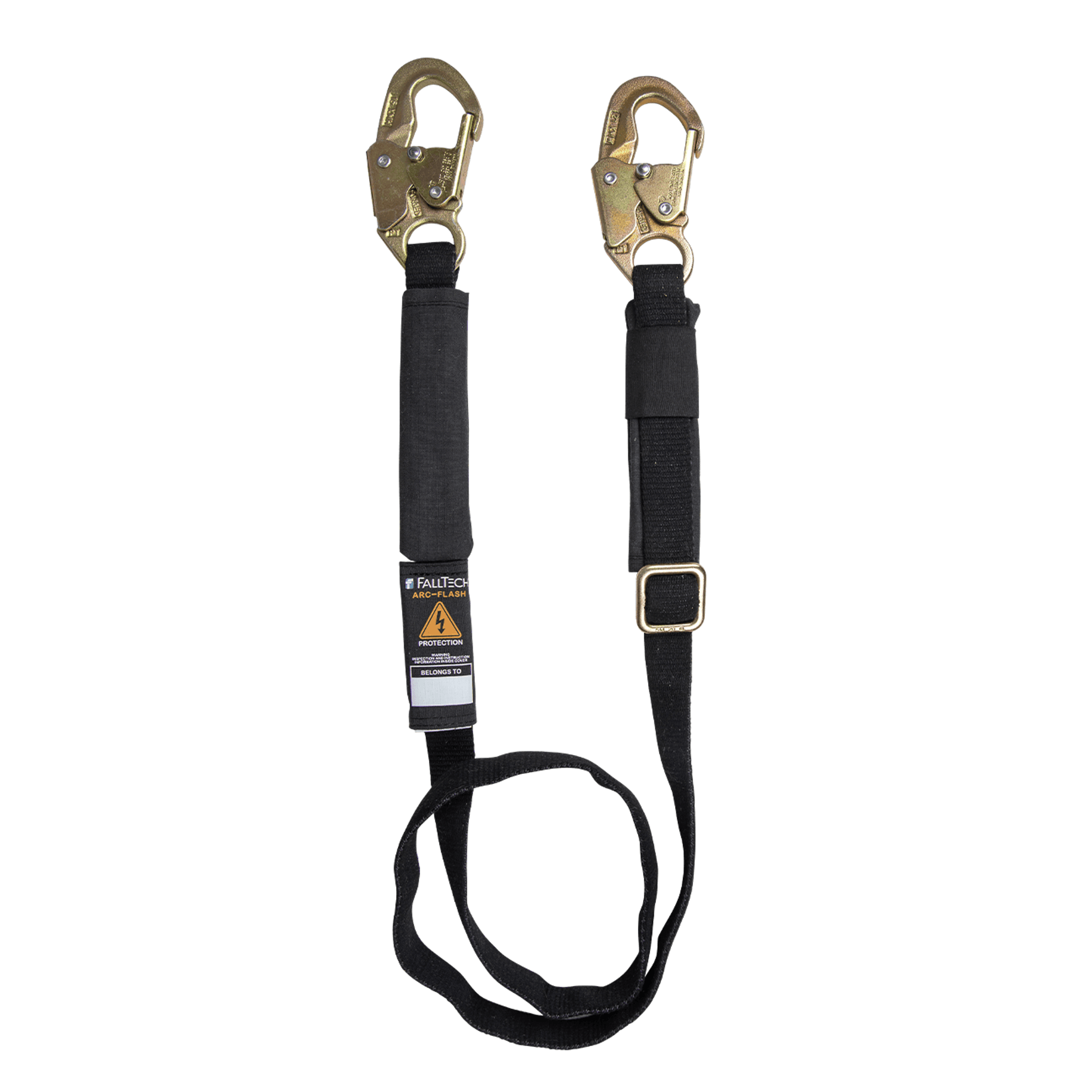 4' to 6' Arc Flash Adjustable Length Restraint Lanyard with Snap Hooks - 8209AFB - 1/EA