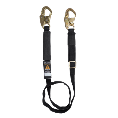 4' to 6' Arc Flash Adjustable Length Restraint Lanyard with Snap Hooks - 8209AFB - 1/EA