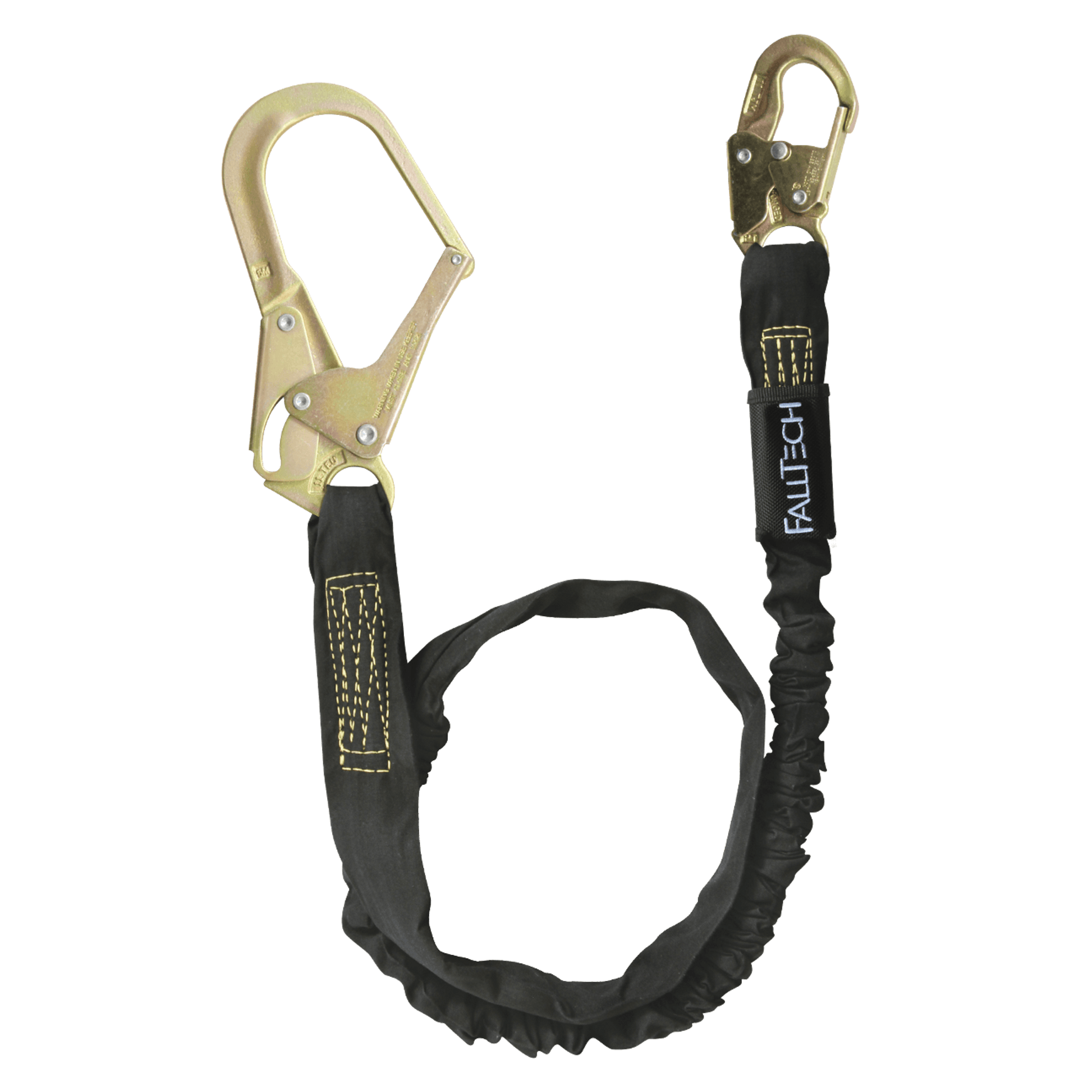 FallTech 6' WeldTech Nomex Energy Absorbing Lanyard Single-leg with Steel Connectors - 82433