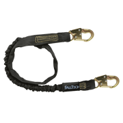 FallTech 6' WeldTech Nomex Energy Absorbing Lanyard Single-leg with Steel Snap Hooks - 8243