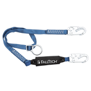 FallTech 6' ViewPack Tie-back Energy Absorbing Lanyard Single-leg with Steel Snap Hooks - 82562