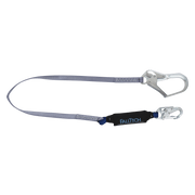 FallTech 6' ViewPack Energy Absorbing Lanyard Single-leg with Steel Connectors - 82563