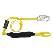 FallTech 6' Soft Pack FT Basic Energy Absorbing Lanyard Single-leg with Choke-loop - 8256LTL