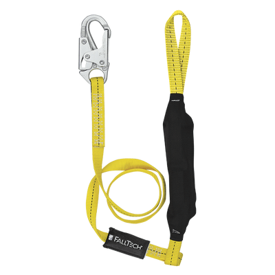 FallTech 6' Soft Pack FT Basic Energy Absorbing Lanyard Single-leg with Choke-loop - 8256LTL