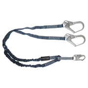 FallTech 6' Internal Energy Absorbing Lanyard Double-leg with Steel Connectors - 8259Y3