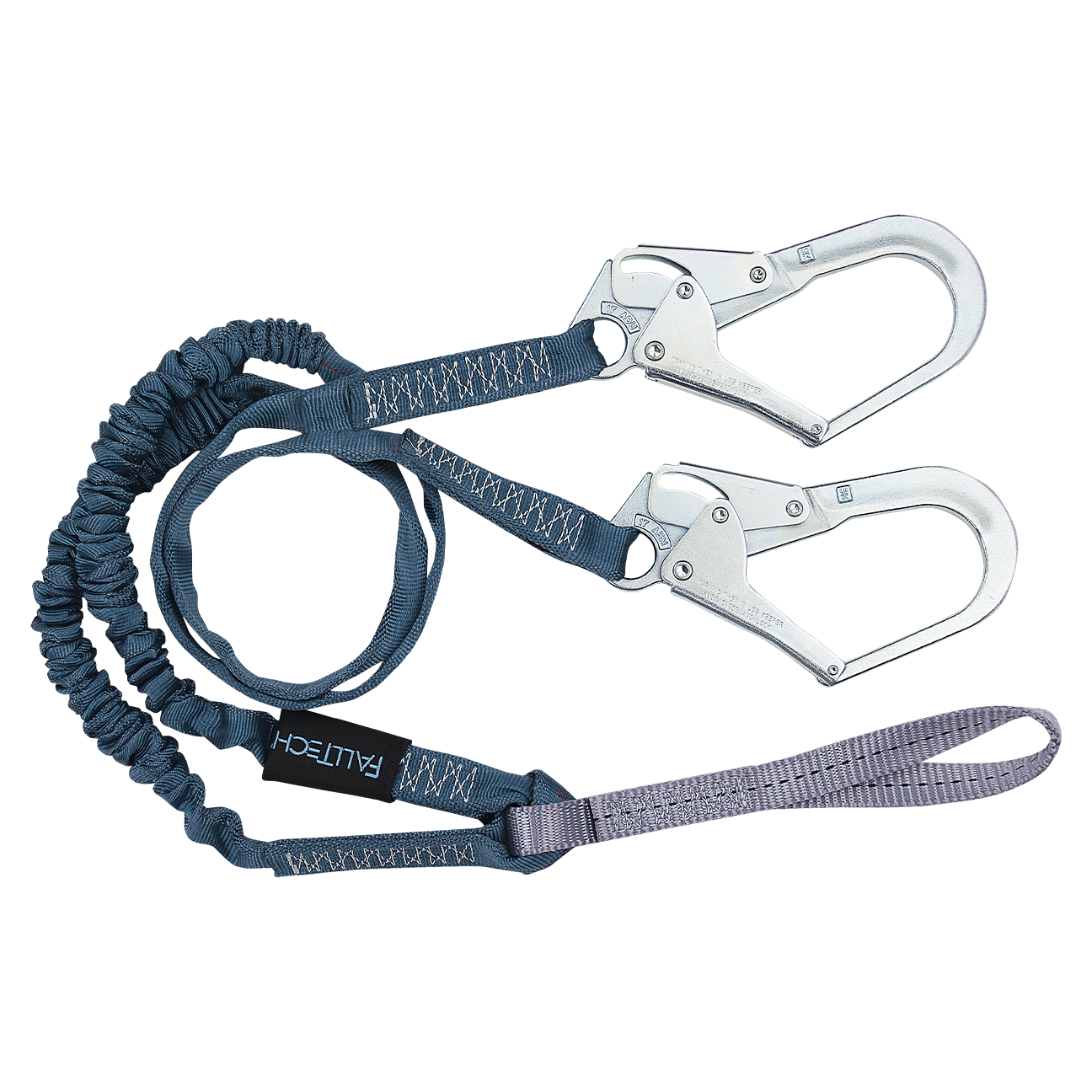 FallTech 6' Internal Energy Absorbing Lanyard Double-leg with Choke-loop - 8259Y3L