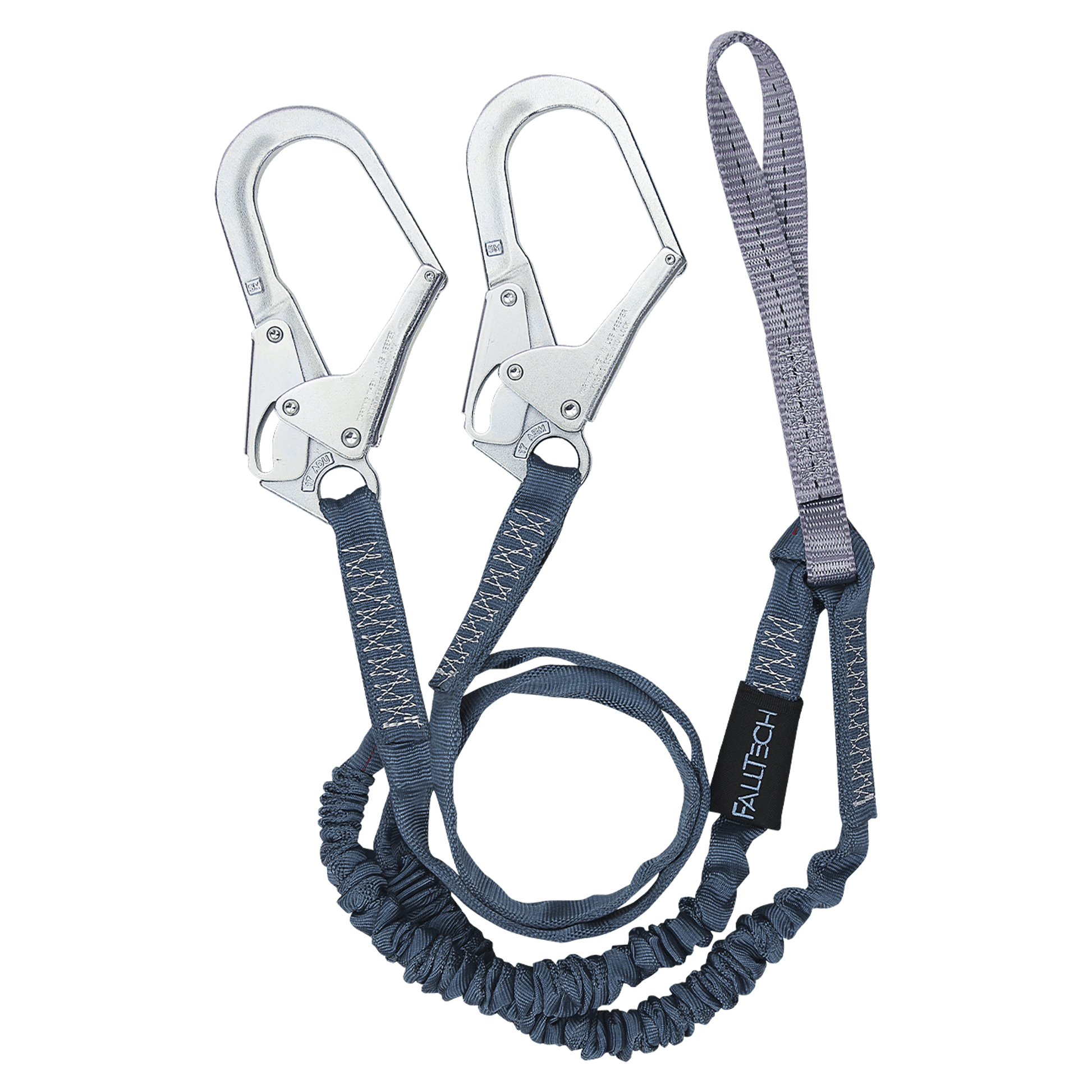 FallTech 6' Internal Energy Absorbing Lanyard Double-leg with Choke-loop - 8259Y3L