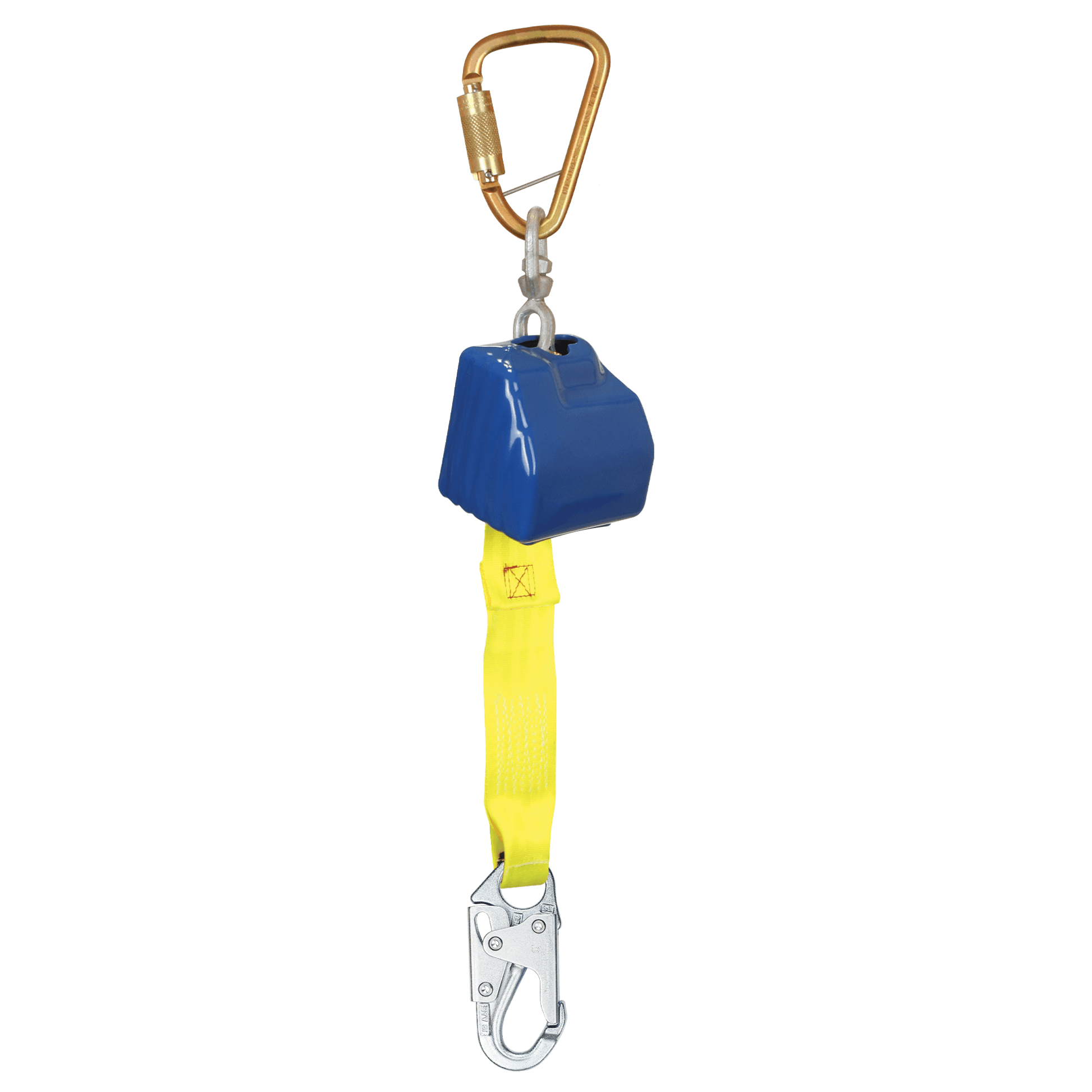 FallTech 8' Web Retractor with Steel Snap Hook Includes Standard Size Steel Anchorage Carabiner - 8262