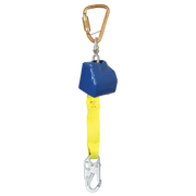 FallTech 8' Web Retractor with Steel Snap Hook Includes Standard Size Steel Anchorage Carabiner - 8262