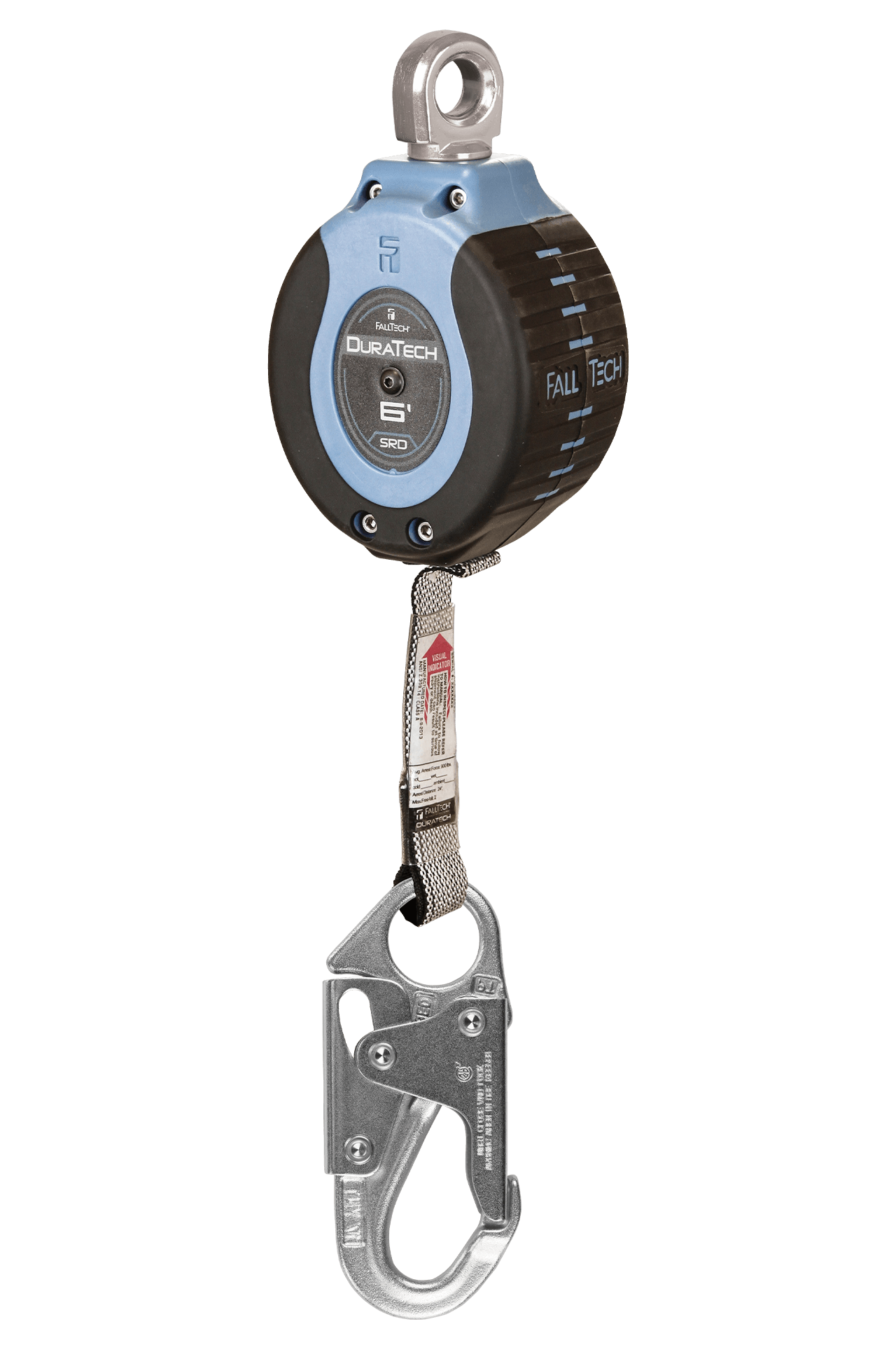 FallTech 6' DuraTech Personal SRL with Steel Snap Hook - 82706SA1