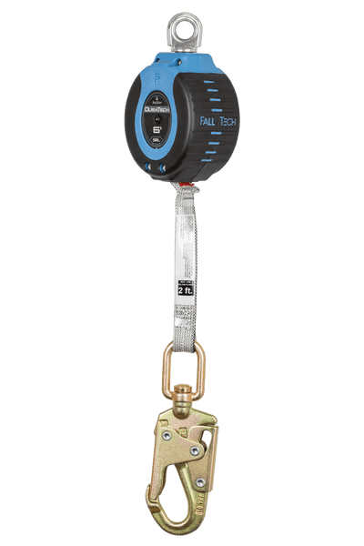 FallTech 6' DuraTech Personal SRL with Steel Swivel Snap Hook - 82706SA2