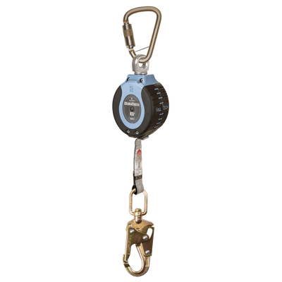 FallTech 6' DuraTech Personal SRL with Steel Swivel Snap Hook Includes Steel Dorsal Connecting Carabiner - 82706SB2