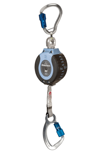 FallTech 6' DuraTech Personal SRL with Aluminum Carabiner Includes Aluminum Dorsal Connecting Carabiner - 82706SG6