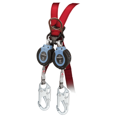FallTech 6' DuraTech Twin-Leg Personal SRL with Steel Snap Hooks - 82706TB1