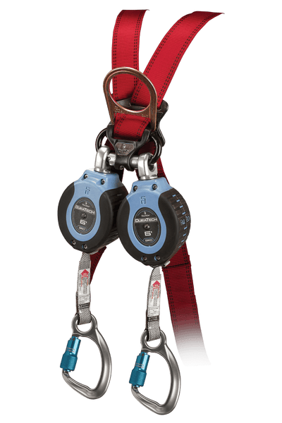 FallTech 6' DuraTech Twin-Leg Personal SRL with Aluminum Carabiners - 82706TB6