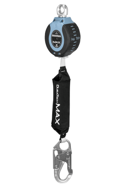 FallTech 9' DuraTech MAX Personal SRL with Steel Snap Hook - 82709SA1
