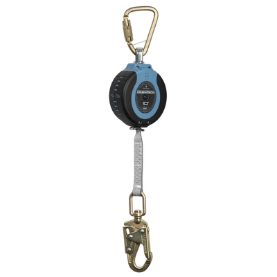 FallTech 10' DuraTech Web SRL with Steel Swivel Snap Hook - Includes Steel Anchorage Carabiner - 82710SC2