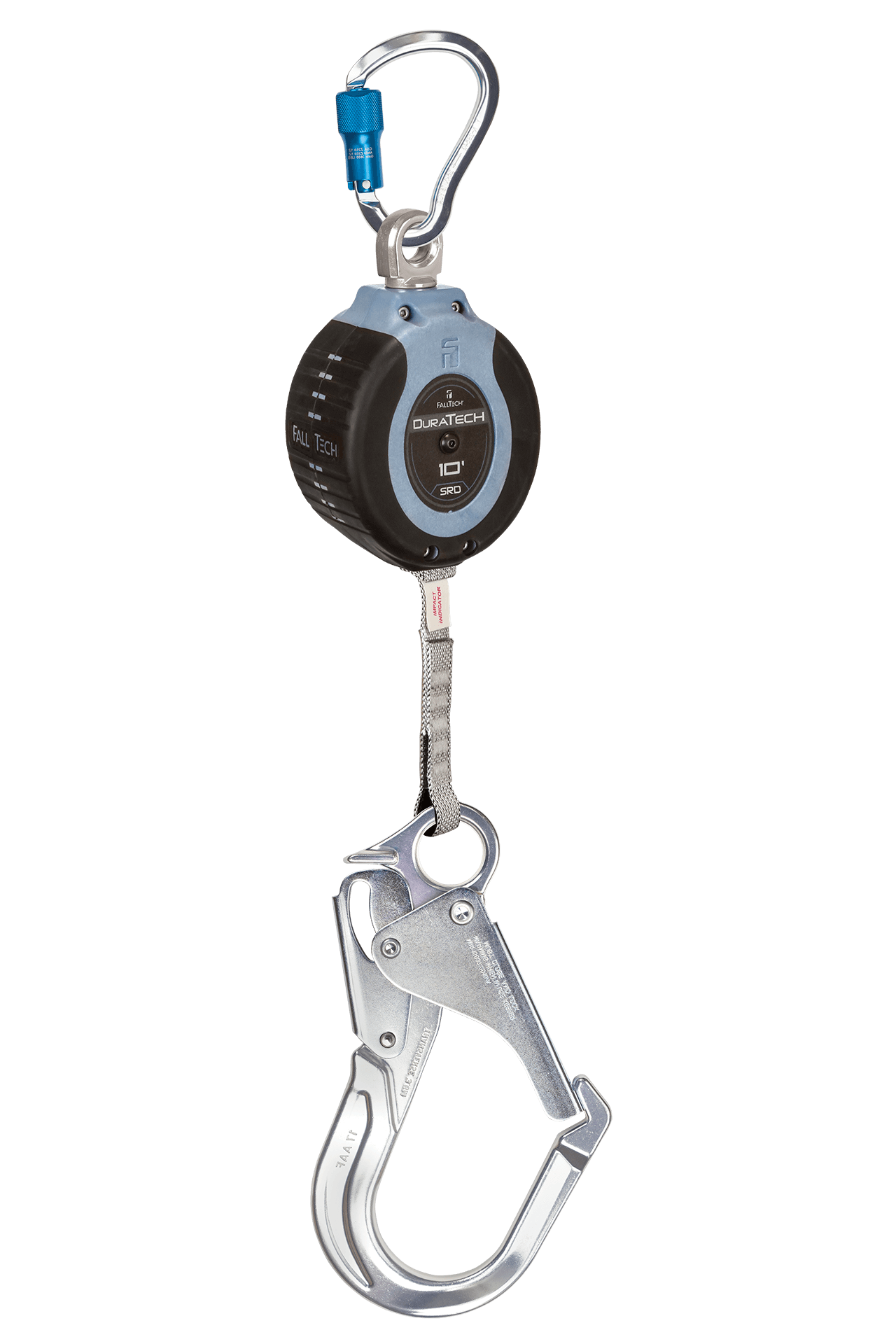 FallTech 10' DuraTech Web SRL with Aluminum Rebar Hook - 82710SG5