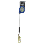 FallTech 8' FT-X Class 2 Single-leg Leading Edge SRL - Steel Swivel Snap Hook - 82808SP2