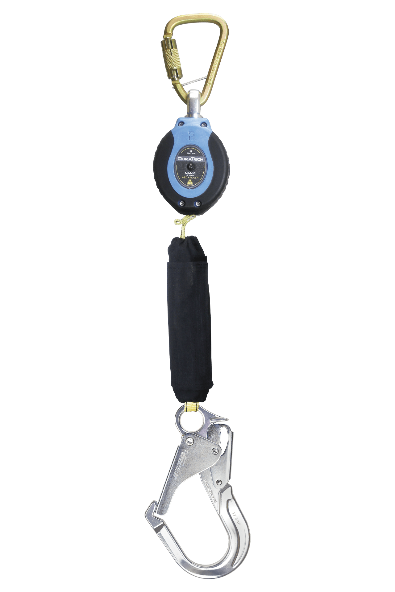 FallTech 9' Arc Flash DuraTech MAX Personal SRL with Aluminum Rebar Hook - 82909SC5