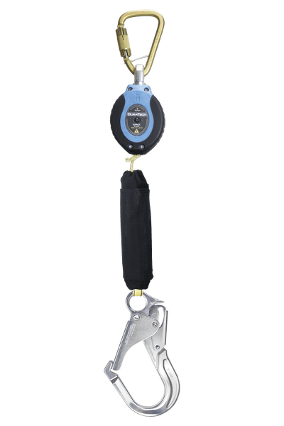 FallTech 9' Arc Flash DuraTech MAX Personal SRL with Aluminum Rebar Hook - 82909SC5