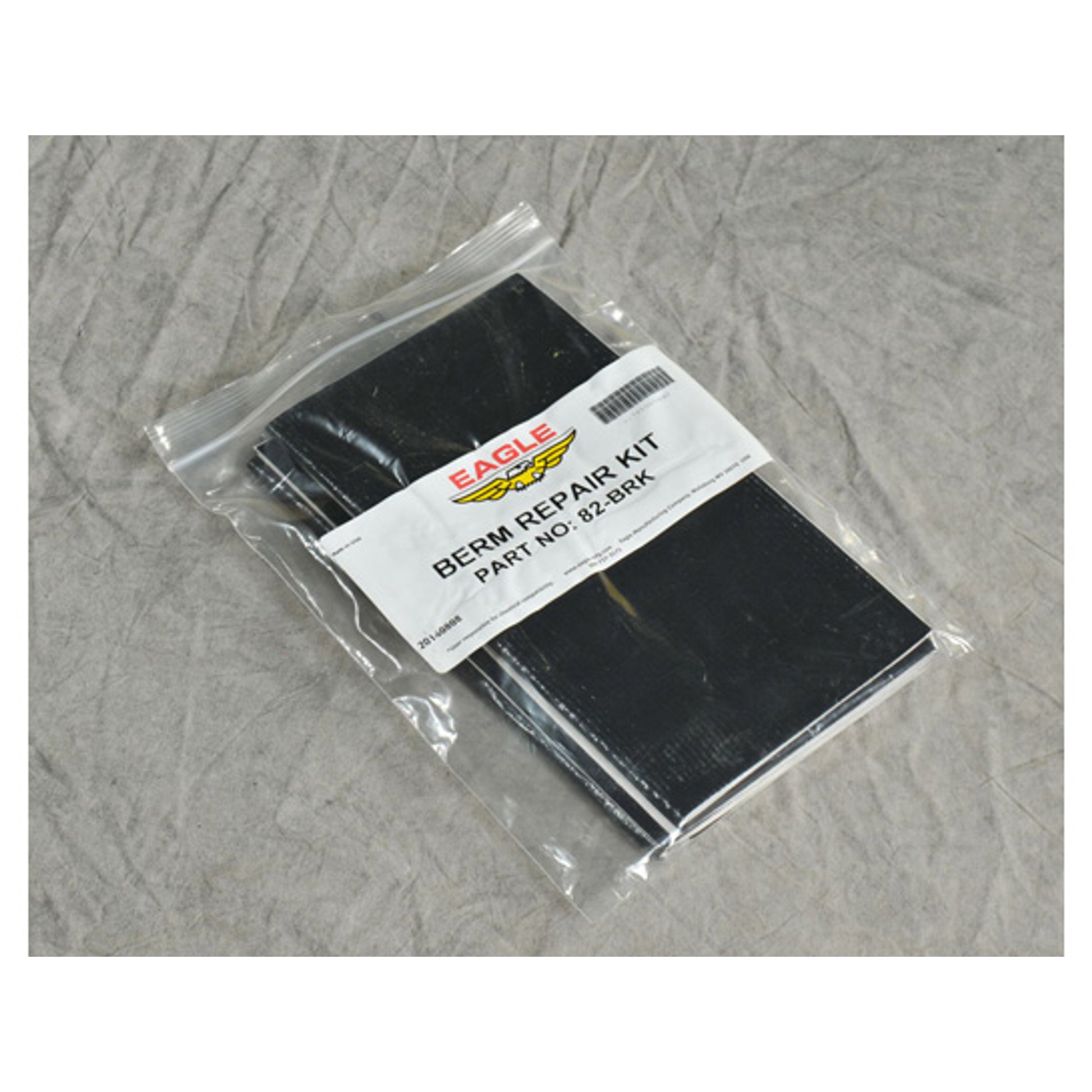 Eagle Berm Repair Kit - includes 5 peel and stick quick repair patches - Black - 82BRK