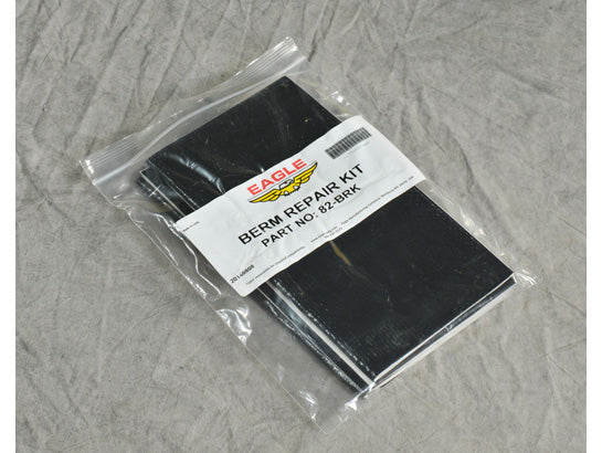 Eagle Berm Repair Kit - includes 5 peel and stick quick repair patches - Black - 82BRK