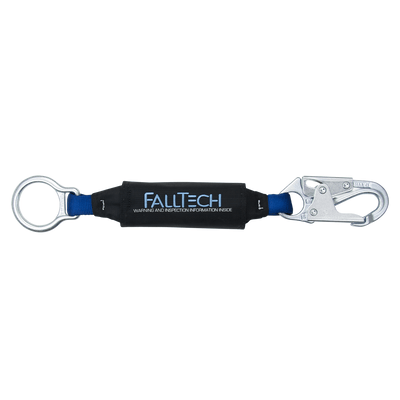 FallTech ViewPack Energy Absorber with Steel D-ring and Snap Hook - 8364