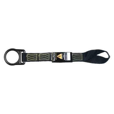 FallTech 18" Arc Flash Dorsal D-ring Extender with Choke-loop and Overmolded D-ring - 8366LAF