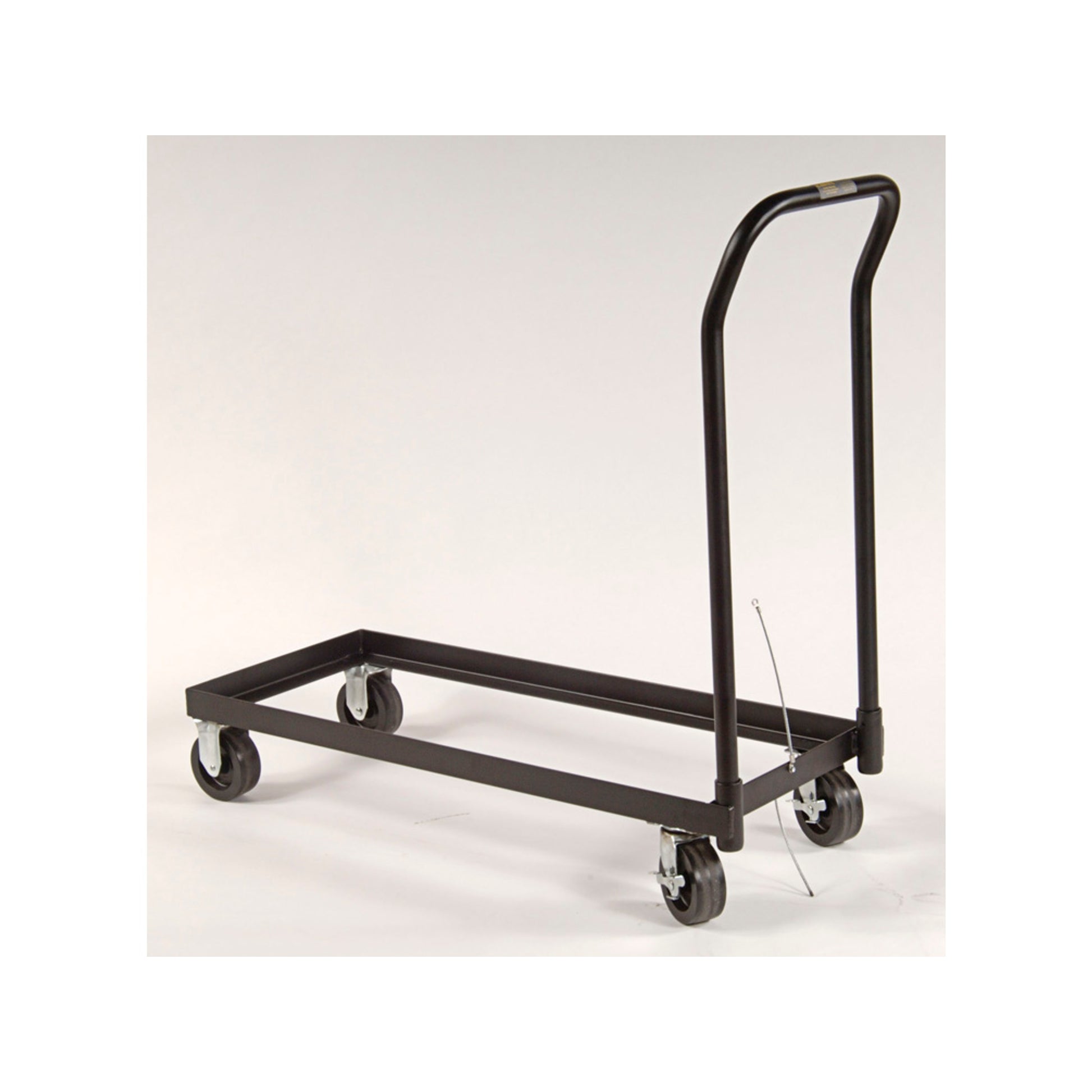 Justrite Rolling Cart For Relocating Cabinet - Poly Caster Wheels - Fits 30-Gal. Or Piggyback Safety Cabinets - 84001
