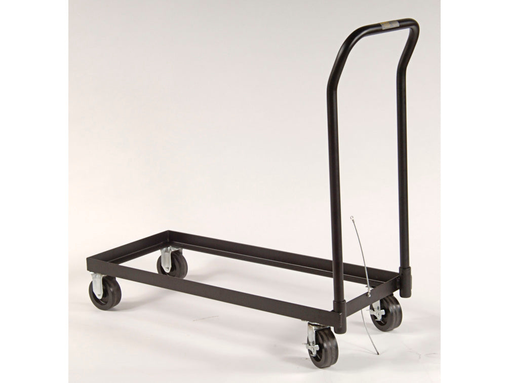 Justrite Rolling Cart For Relocating Cabinet - Poly Caster Wheels - Fits 30-Gal. Or Piggyback Safety Cabinets - 84001
