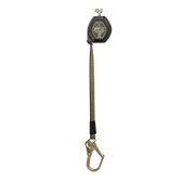 FallTech 8' FT-X EdgeCore Arc Flash Class 2 Leading Edge SRL-P - Replacement-leg with Steel Mini Rebar Hook - 84008RP0