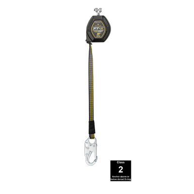 FallTech 8' FT-X EdgeCore Arc Flash Class 2 Leading Edge SRL-P - Replacement-leg with Steel Snap Hook - 84008RP1
