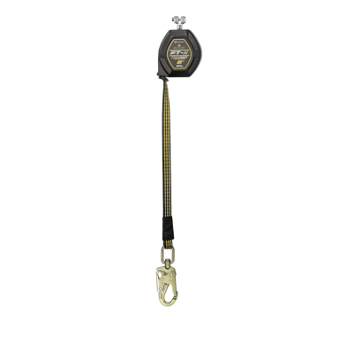 FallTech 8' FT-X EdgeCore Arc Flash Class 2 Leading Edge SRL-P - Replacement-leg with Steel Swivel Snap Hook - 84008RP2