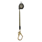 FallTech 8' FT-X EdgeCore Arc Flash Class 2 Leading Edge SRL-P - Replacement-leg with Steel Swivel Rebar Hook - 84008RP3S