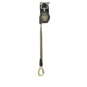 FallTech 8' FT-X EdgeCore Arc Flash Tie-Back Class 2 Leading Edge SRL-P - Single-leg with Steel 5k Carabiner - 84008SP8