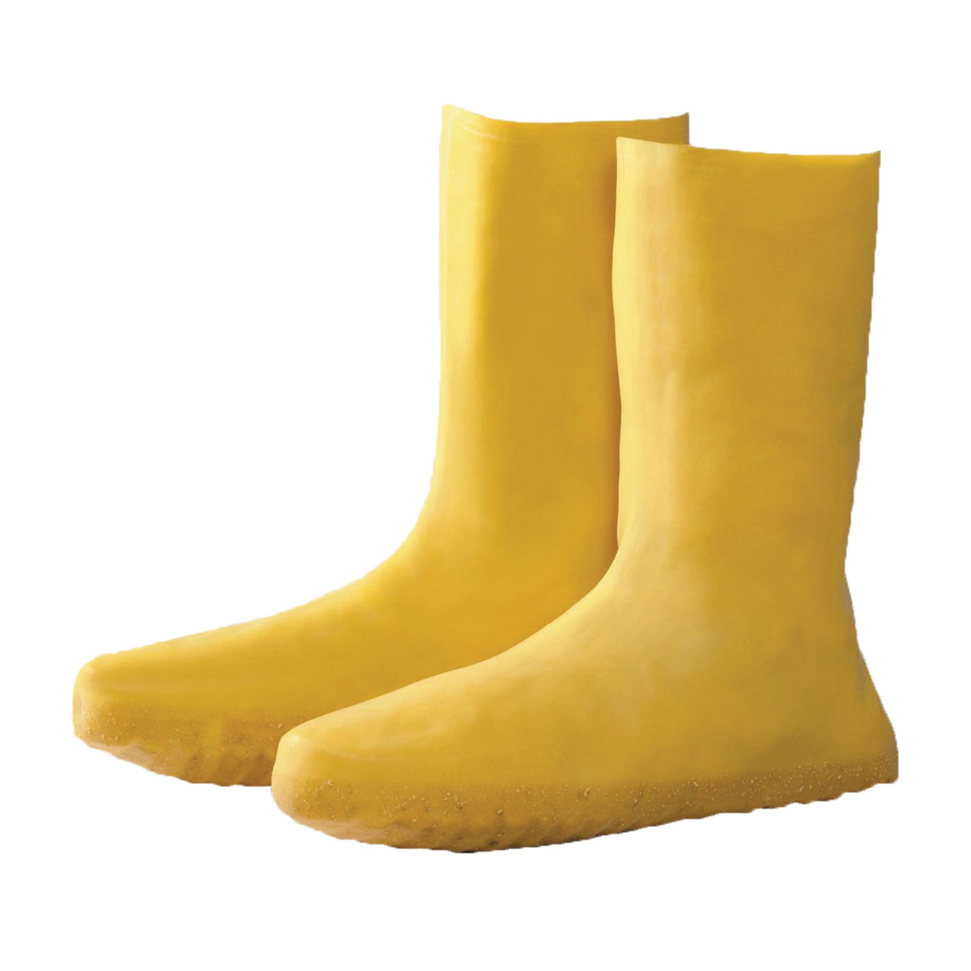 Boss Over-the-Shoe Foot Yellow Latex Boot - - 50/PR - 8400